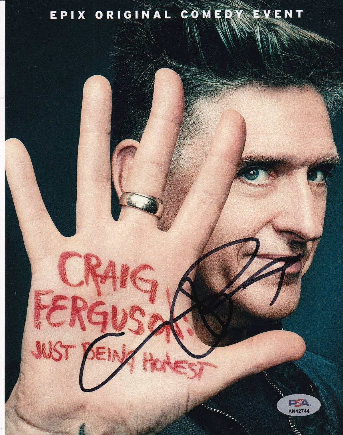 CRAIG FERGUSON signed (HOBO FABULOUS) Comedian 8X10 photo PSA/DNA AN42744
