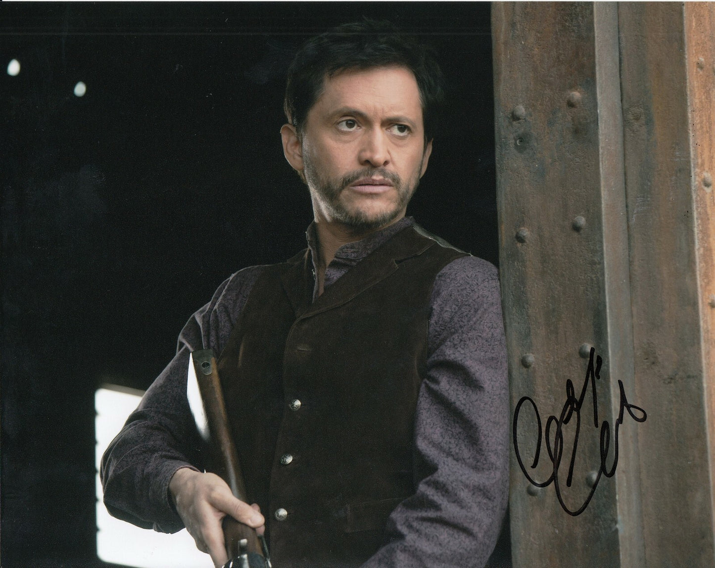 CLIFTON COLLINS JR signed (WESTWORLD) 8X10 photo *Lawrence El Lazo* W/COA #1