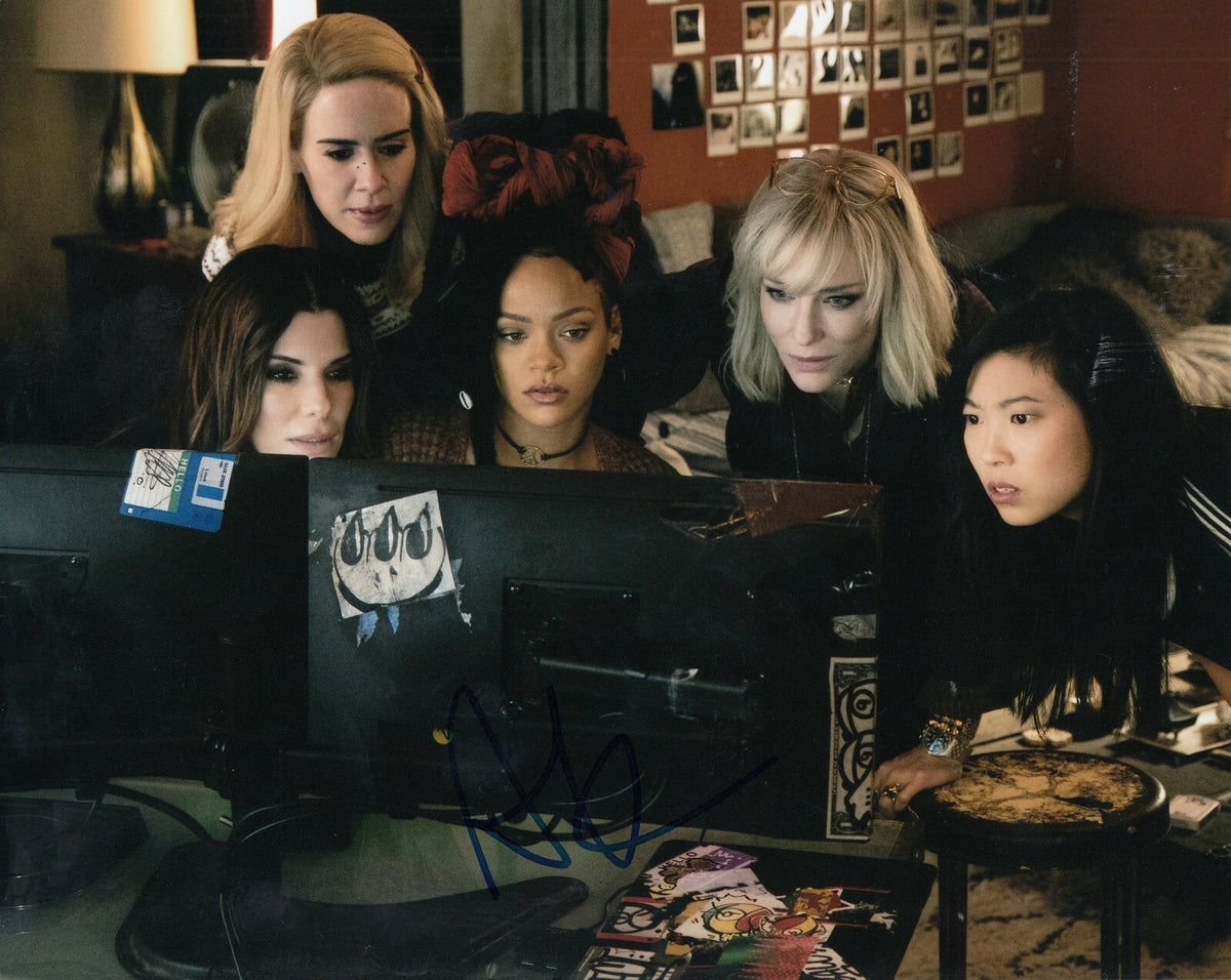 AWKWAFINA signed (OCEAN'S EIGHT) Nora Lum *CONSTANCE* 8X10 photo W/COA #5