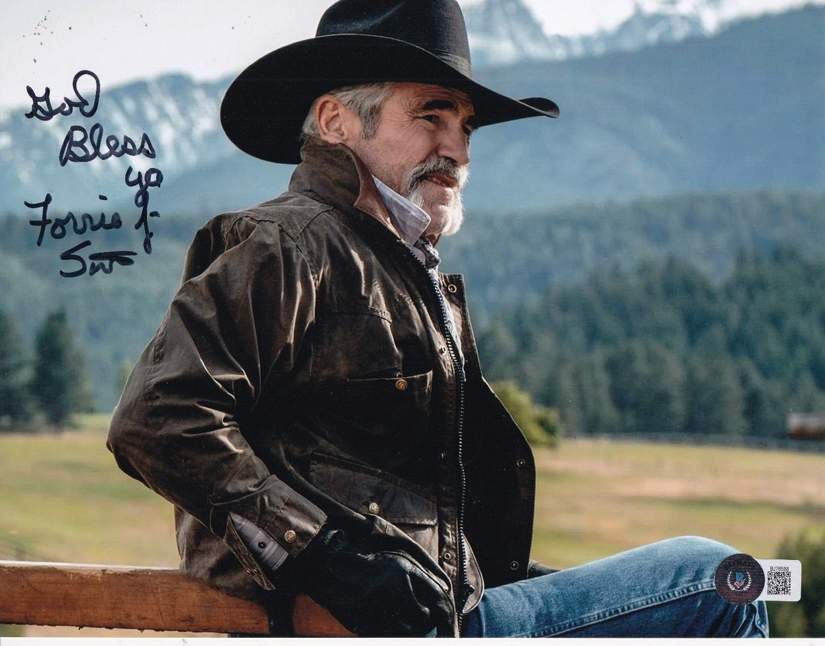 FORRIE J SMITH signed (YELLOWSTONE) Lloyd autographed 8X10 photo BECKETT BJ76588