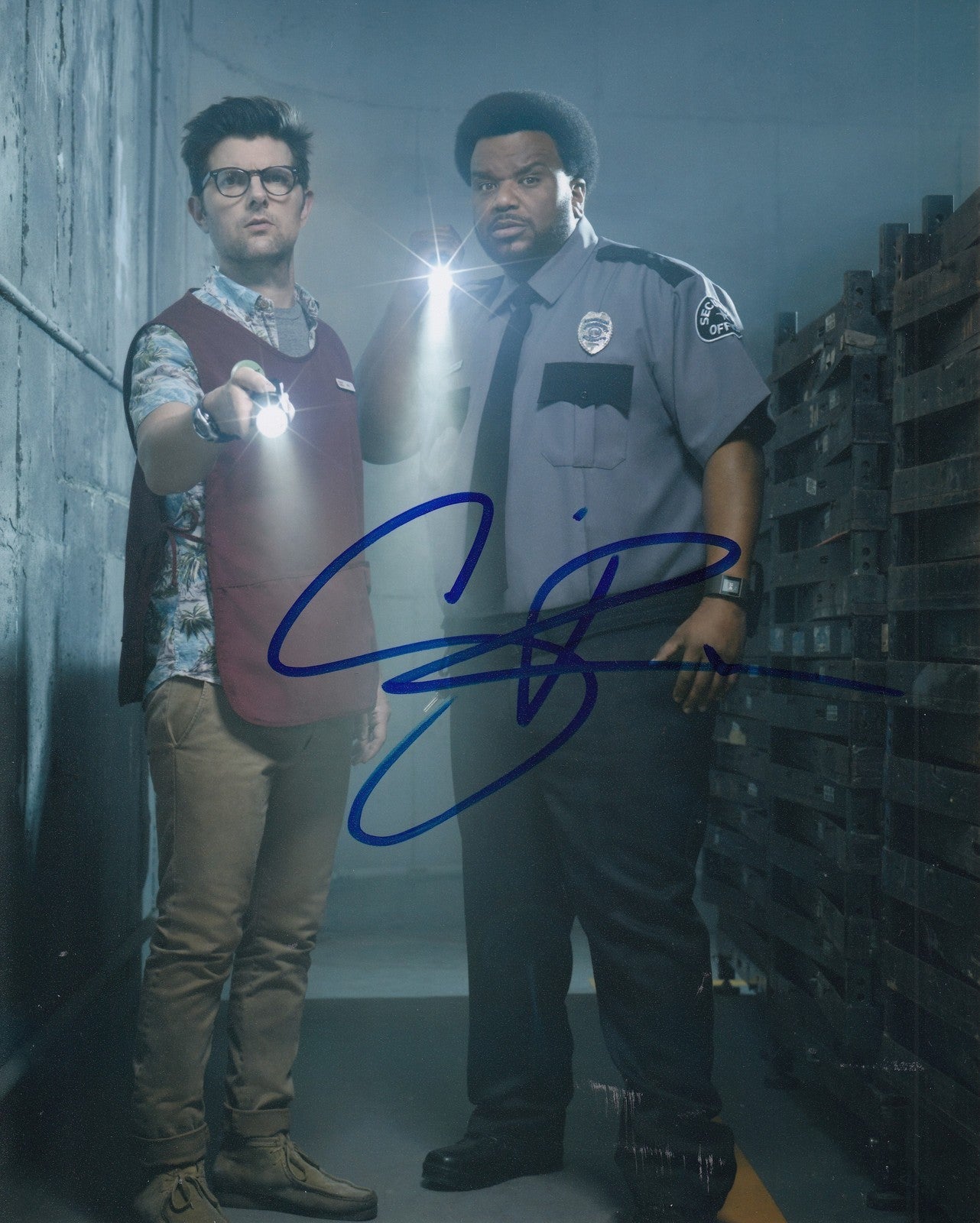 CRAIG ROBINSON signed (GHOSTED) TV SHOW 8x10 photo *LEROY WRIGHT* W/COA #3