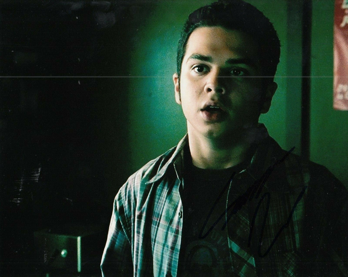 SAMM LEVINE signed (PULSE) Horror Movie 8X10 photo autographed *Tim* W/COA