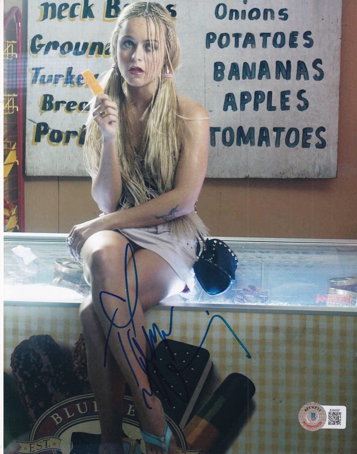 TARYN MANNING signed (HUSTLE & FLOW) Nola Movie 8X10 photo BECKETT BAS BJ54597