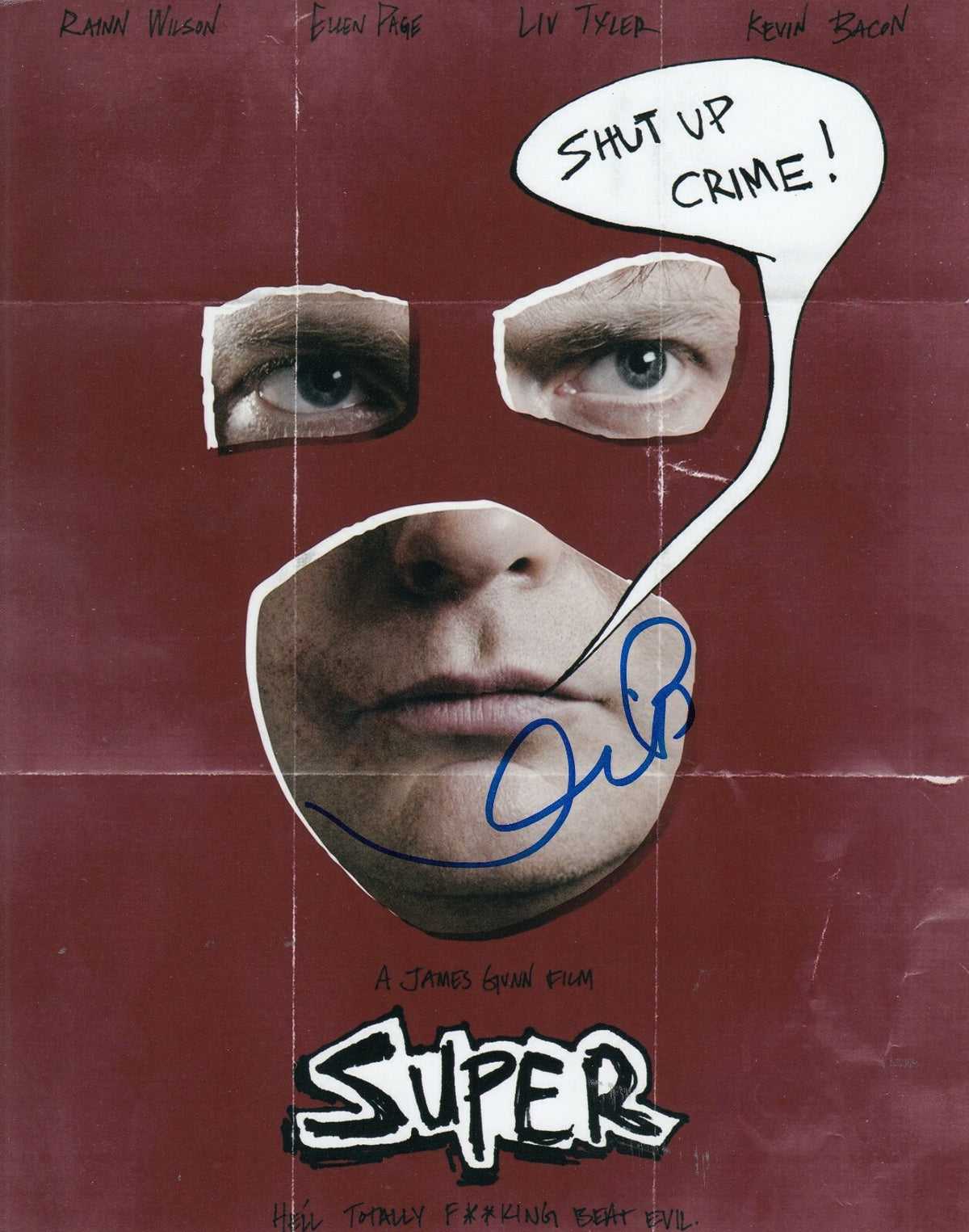 KEVIN BACON signed (SUPER) Movie poster 8X10 photo autographed *Jacques* W/COA