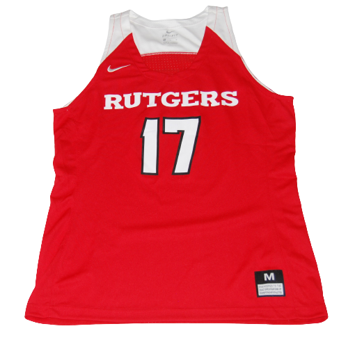 Rutgers Scarlet Knights Nike Jersey Womens NCAA College Basketball Red MEDIUM