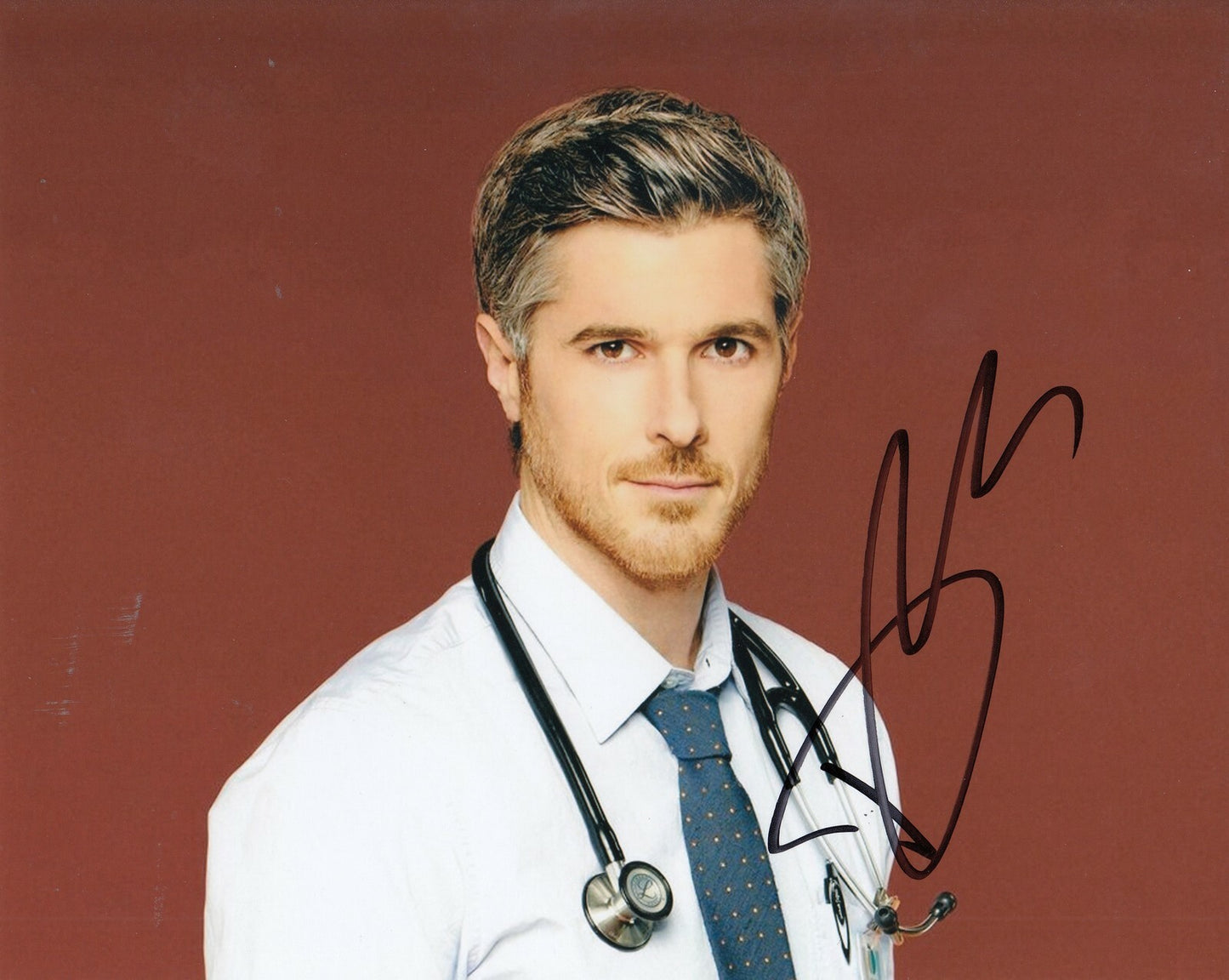 DAVE ANNABLE signed (RED BAND SOCIETY) Tv Show 8X10 photo *Dr Jack* W/COA #2