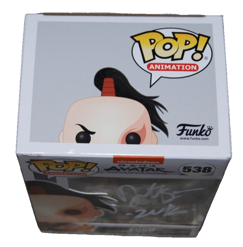 DANTE BASCO signed (THE LAST AIRBENDER) Zuko #538 Funko Pop BECKETT BU41113