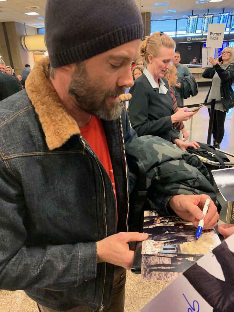 GARRET DILLAHUNT signed (FEAR THE WALKING DEAD) 8X10 photo John *PROOF* W/COA #6