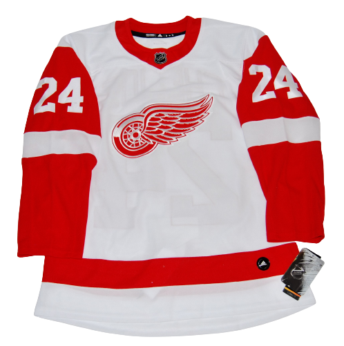CHRIS CHELIOS signed (DETROIT REDWINGS) Adidas authentic size 46 jersey BECKETT