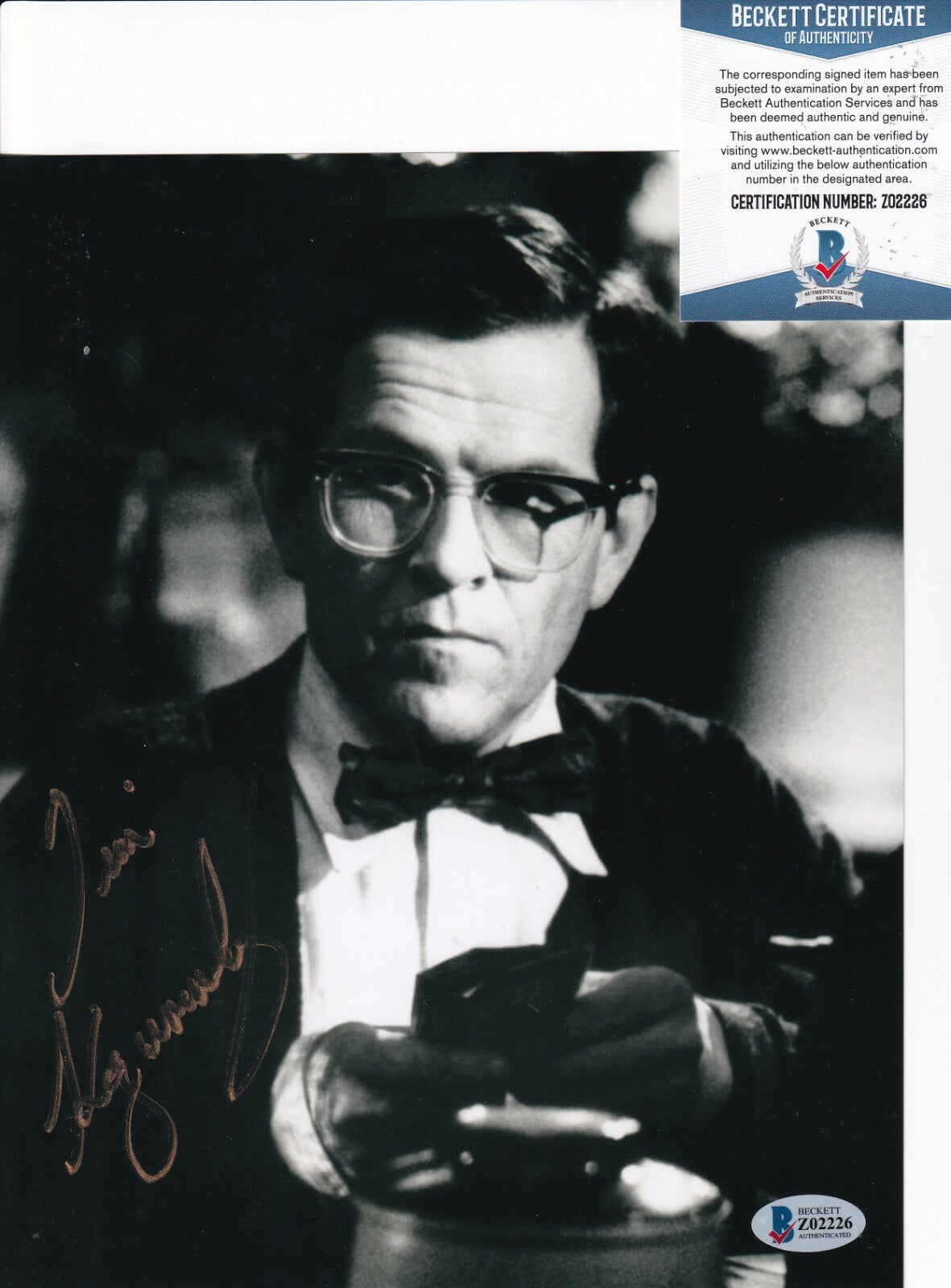 TIM KAZURINSKY signed (HOPE SPRINGS ETERNAL) Movie 8X10 photo BECKETT BAS Z02226
