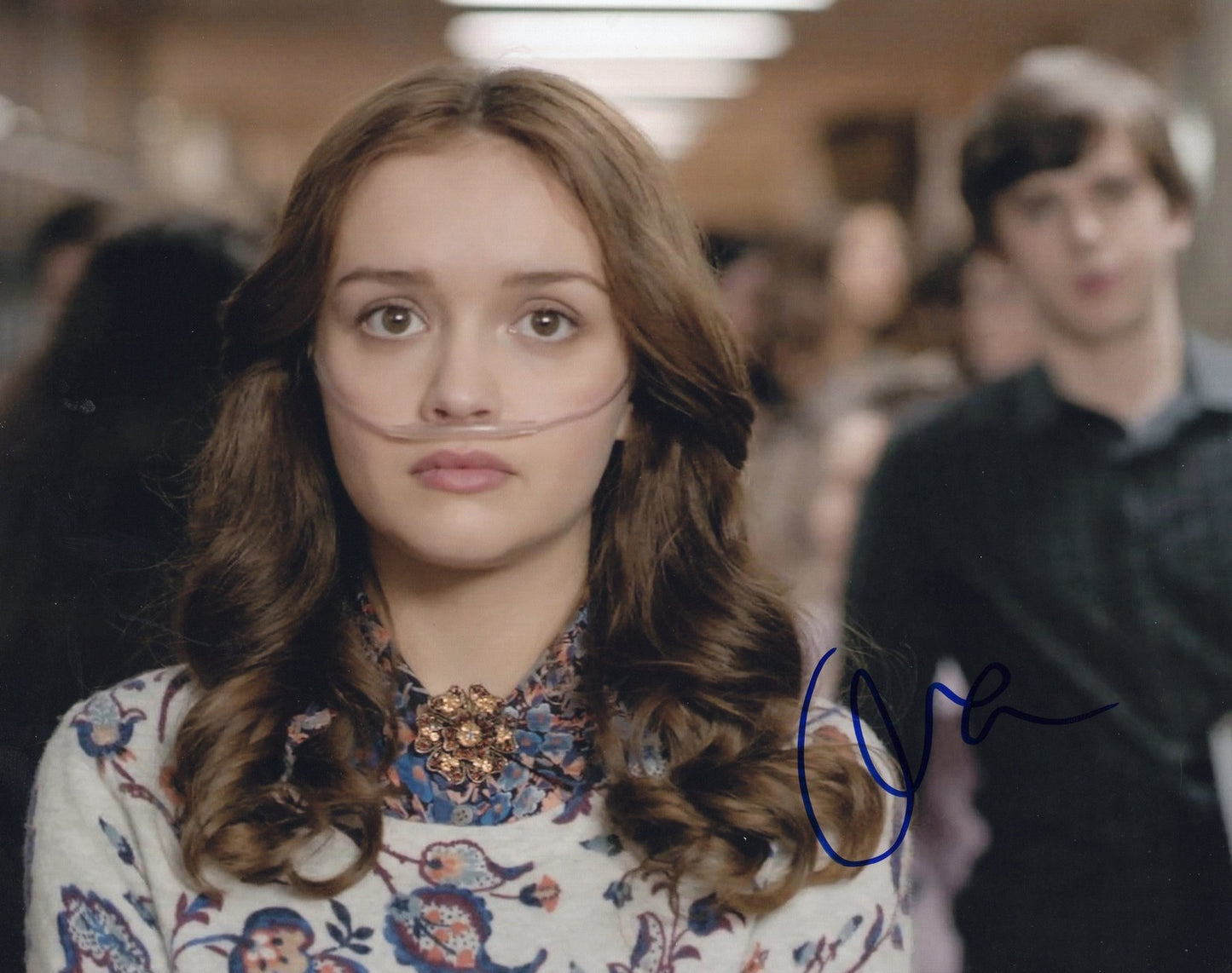 Olivia Cooke Signed 8x10 Photo w/COA Bates Motel Emma De Cody #3
