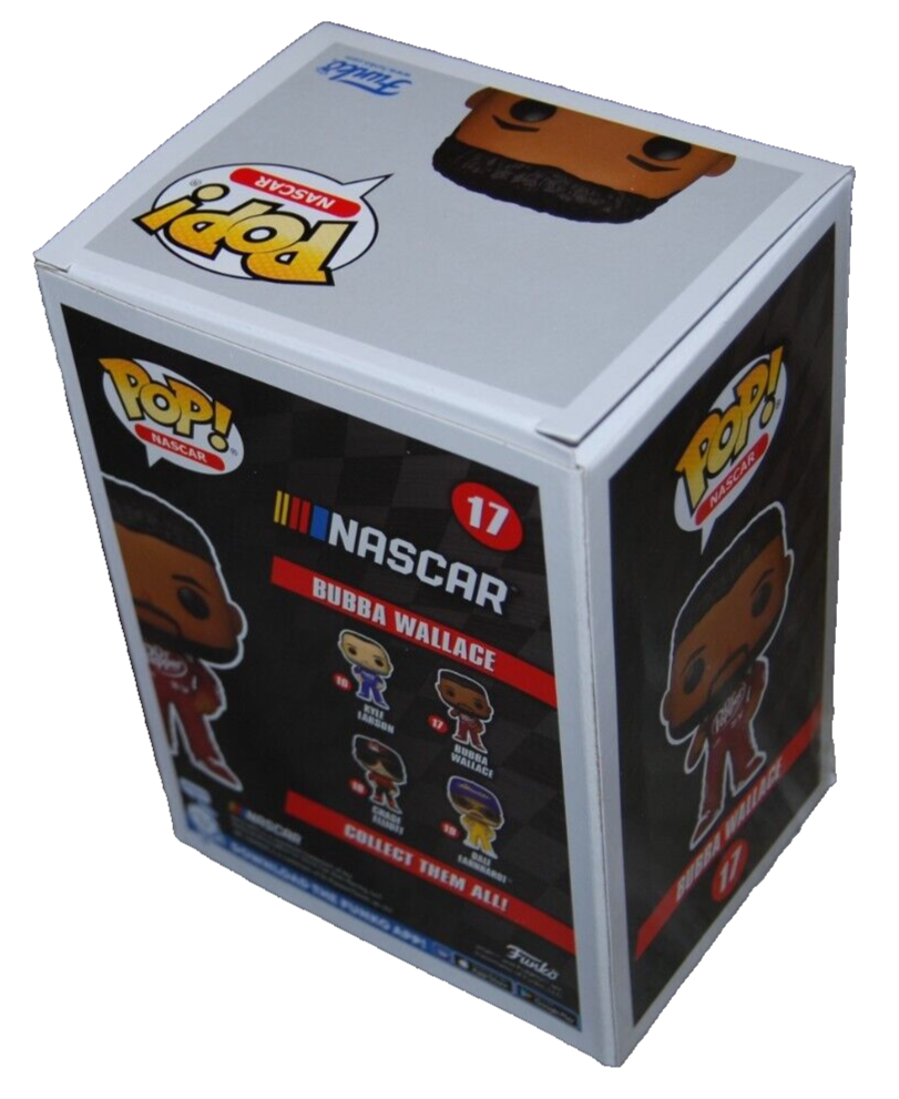 BUBBA WALLACE signed (NASCAR) autograph Racing FUNKO POP #17 BECKETT BAS BP30270