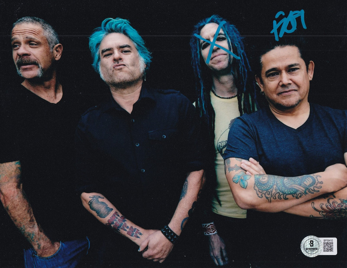 FAT MIKE signed (NOFX) Michael Burkett Music 8X10 photo BECKETT BAS BP59410