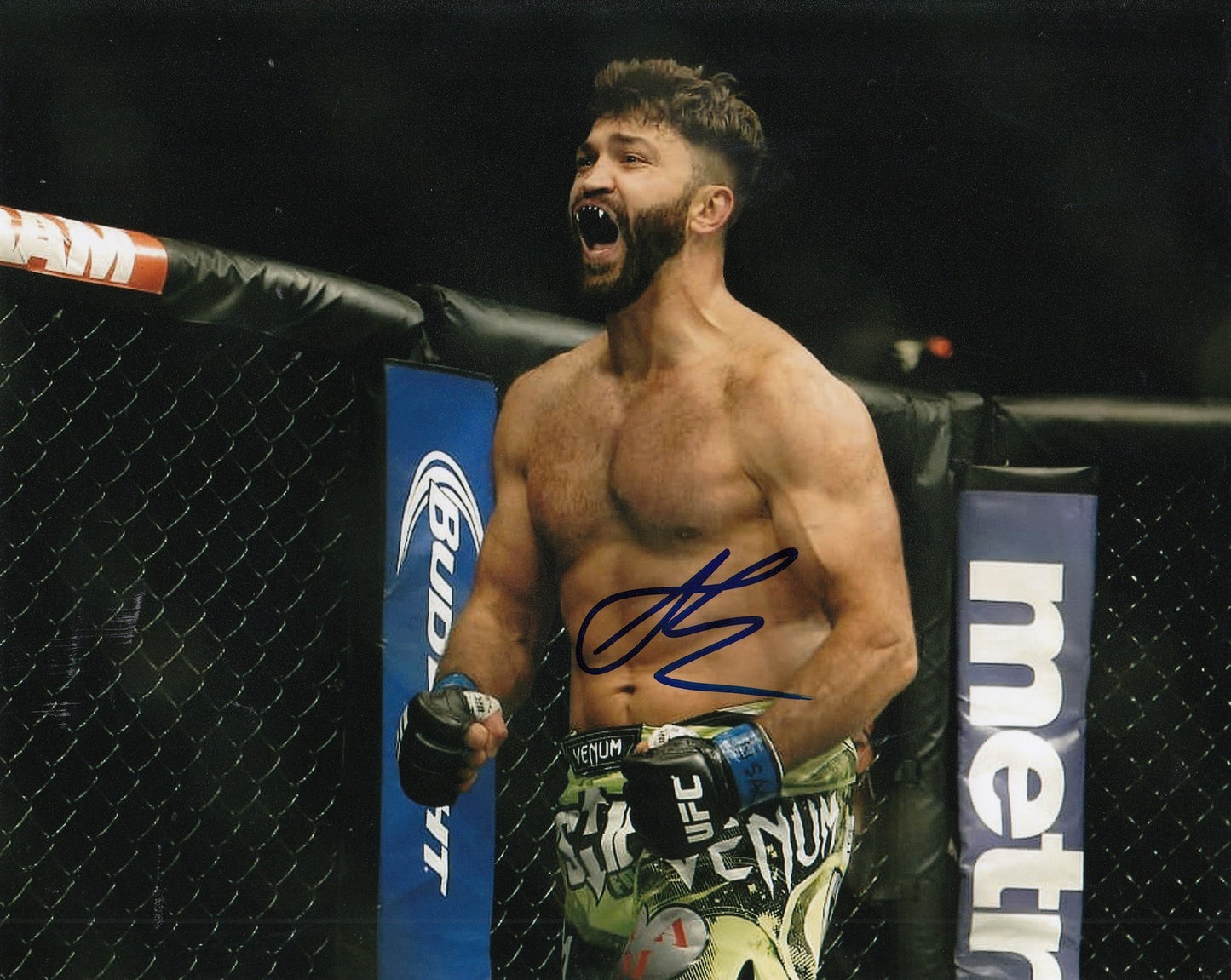 ANDREI "THE PITBULL" ARLOVSKI signed (UFC) MMA FIGHTING 8X10 photo W/COA #2