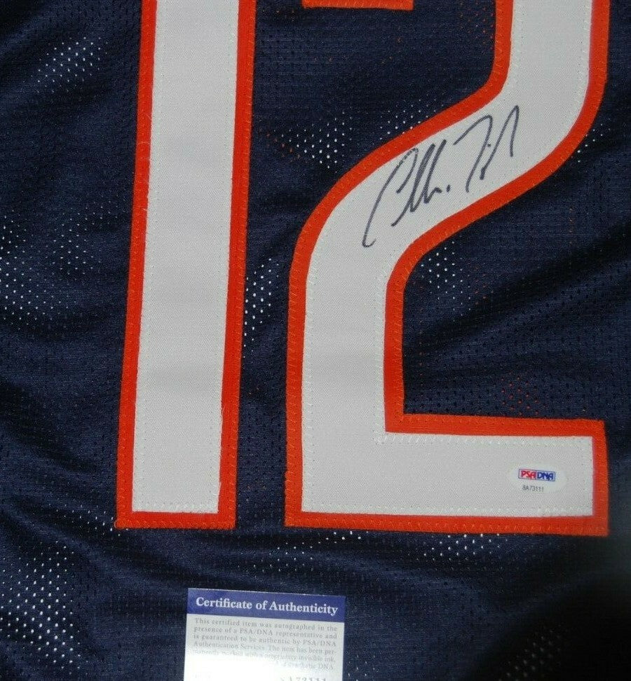 ALLEN ROBINSON signed (CHICAGO BEARS) custom (XL) #12 football jersey PSA/DNA