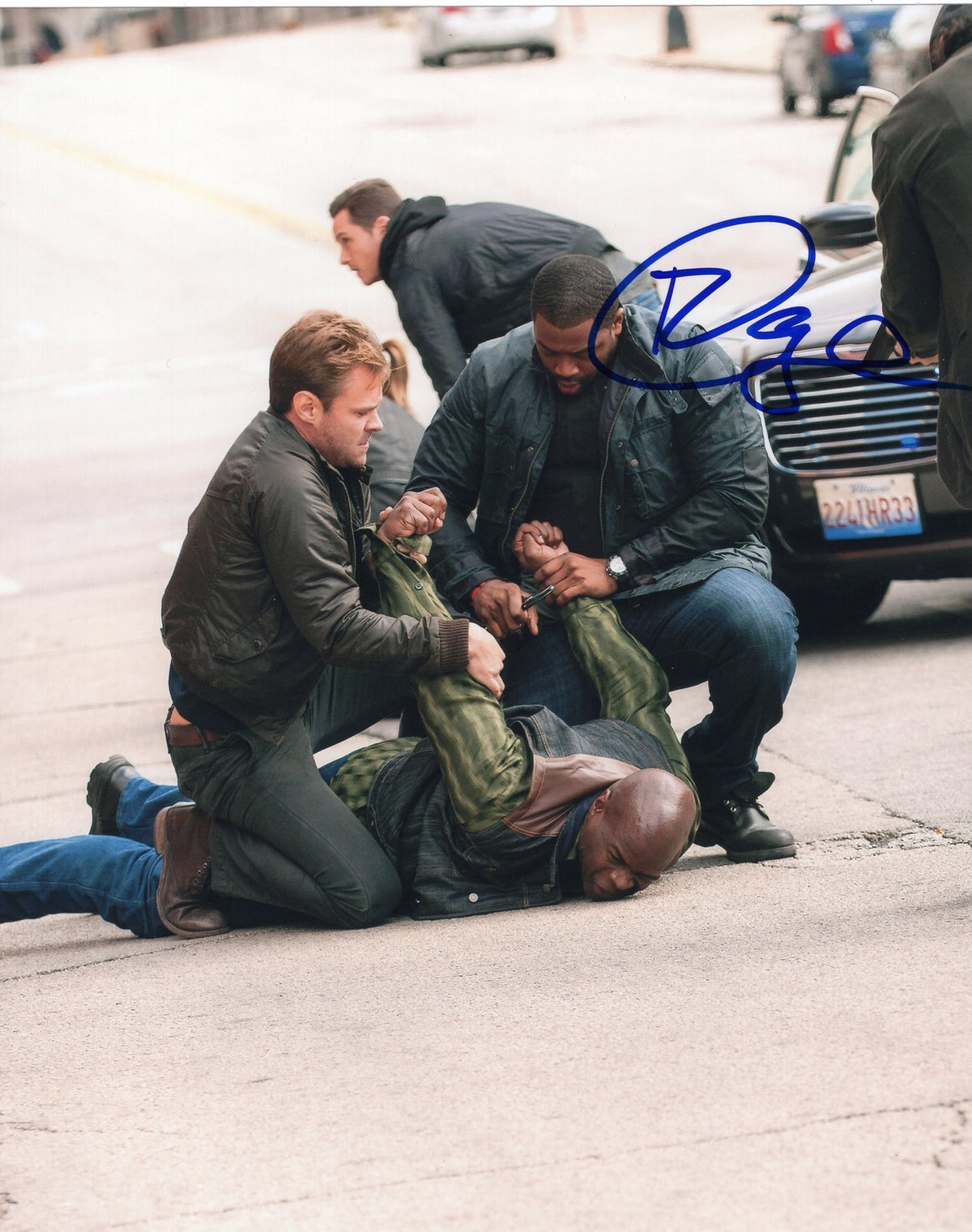 LaRoyce Hawkins signed 8x10 Photo w/COA Chicago Fire Med P.D. Kevin Atwater