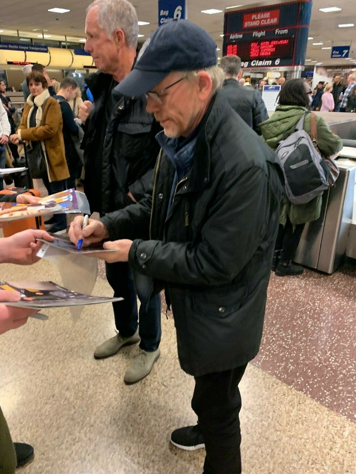 RON HOWARD signed (ANGELS & DEMONS) autograph 12X18 Movie photo BAS BECKETT