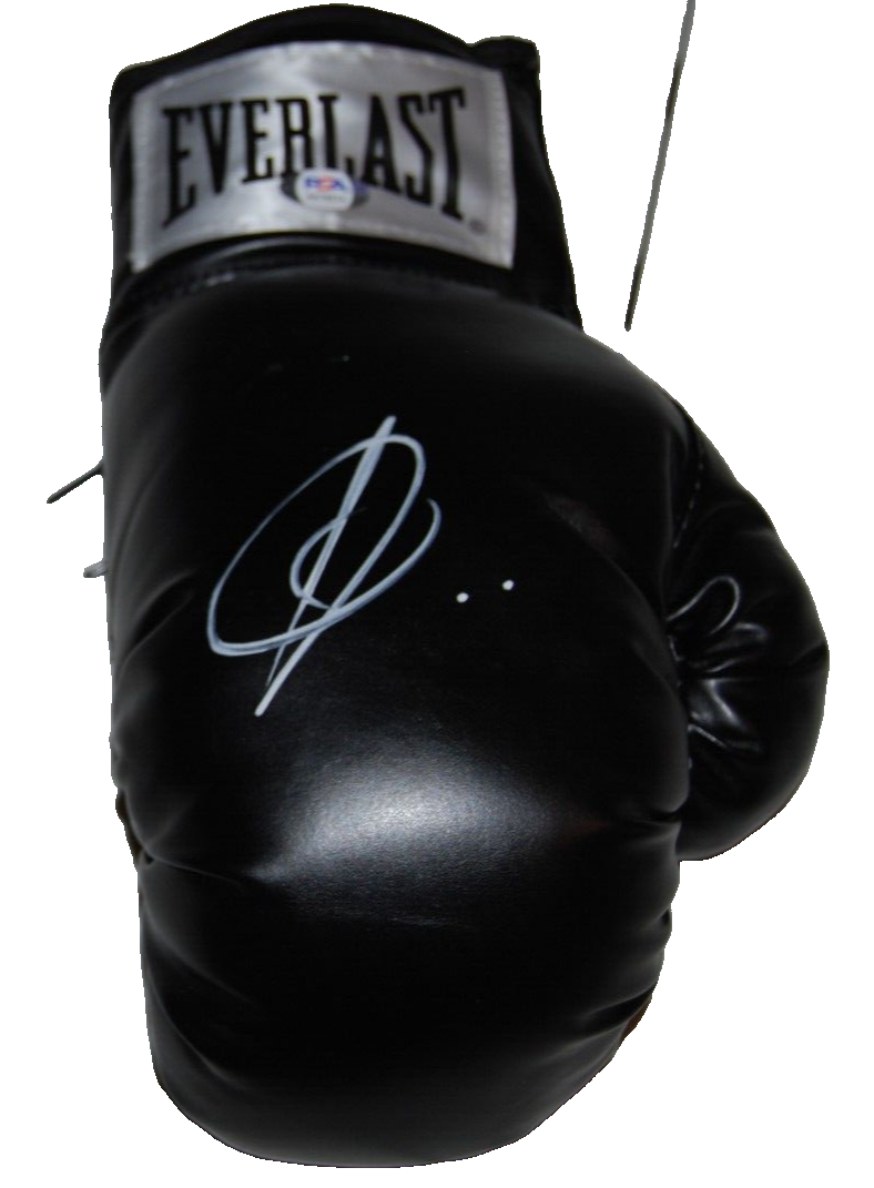 GEORGE KAMBOSOS JR signed (THE EMPEROR) Everlast Boxing glove PSA/DNA AK78214