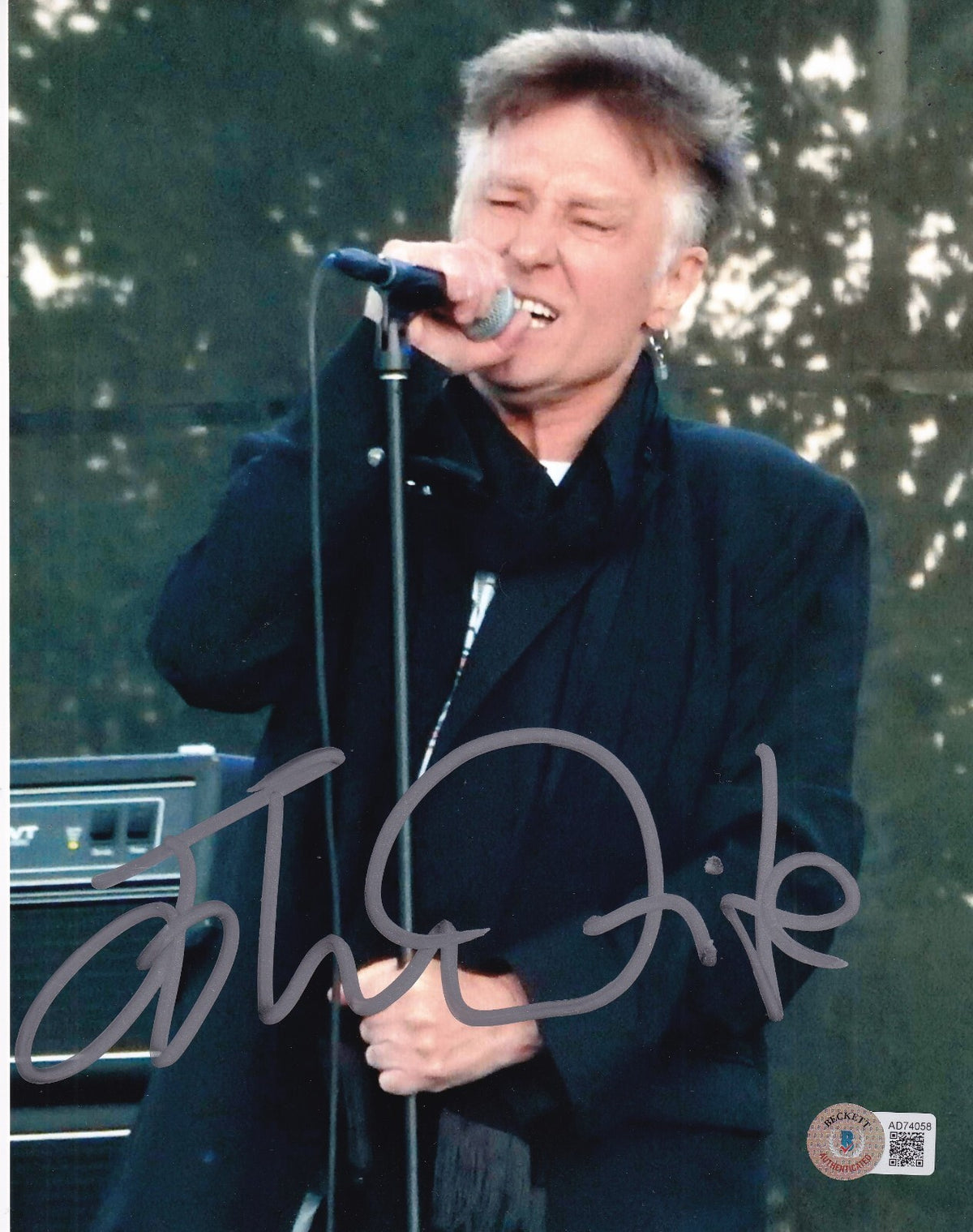 JOHN WAITE signed (MISSING YOU) Music Singer 8X10 photo BECKETT BAS AD74058