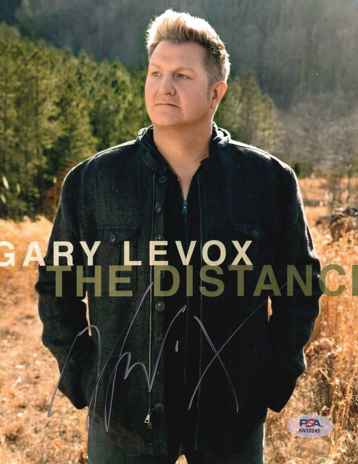 GARY LEVOX signed (RASCAL FLATTS) Country Music 8X10 photo PSA/DNA AN10245