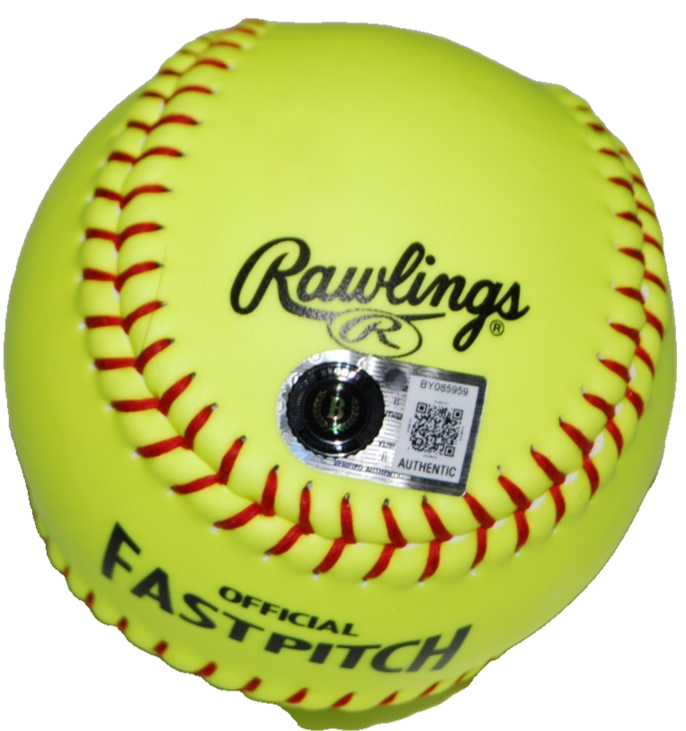 TIARE JENNINGS signed (VOLTS) OKLAHOMA SOONERS softball BECKETT BAS BY085959