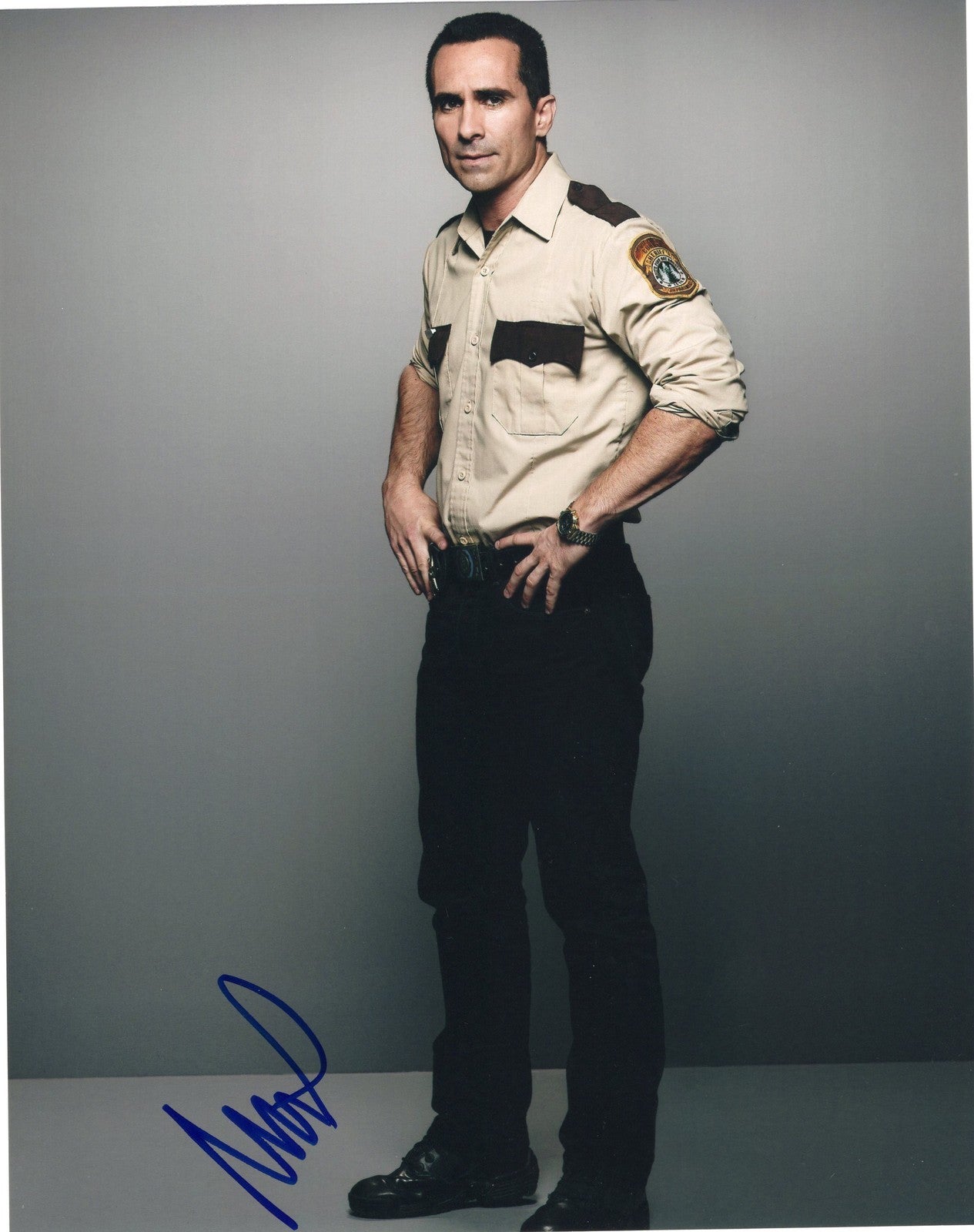 Nestor Carbonell Bates Motel Sheriff Alex Romero Signed 8x10 Photo w/COA