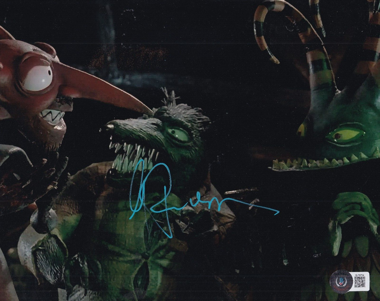 GREG PROOPS signed (A NIGHTMARE BEFORE CHRISTMAS) 8X10 photo BECKETT BAS BJ79754