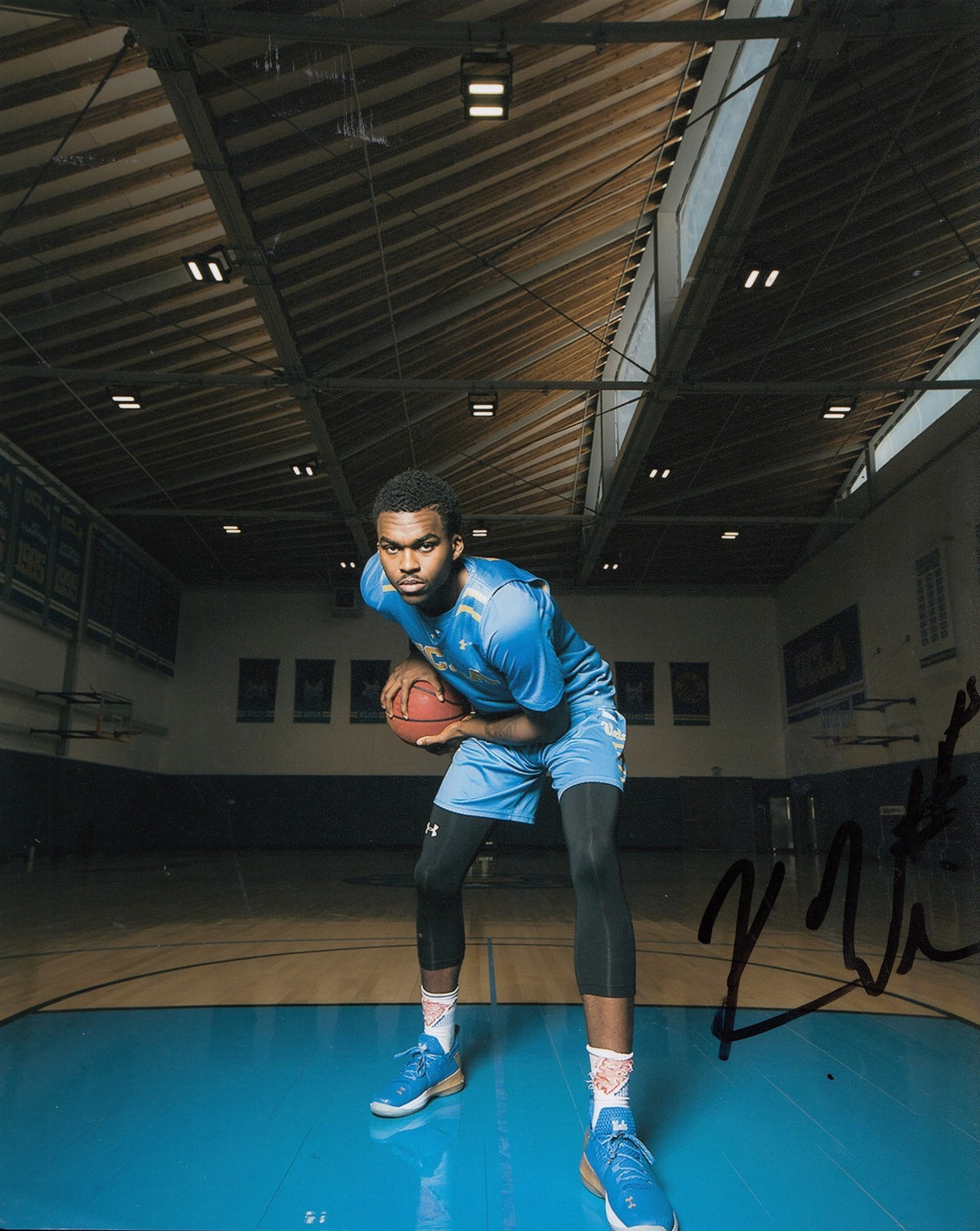 KRIS WILKES signed (UCLA BRUINS) Basketball *NBA DRAFT* 8X10 photo W/COA #1