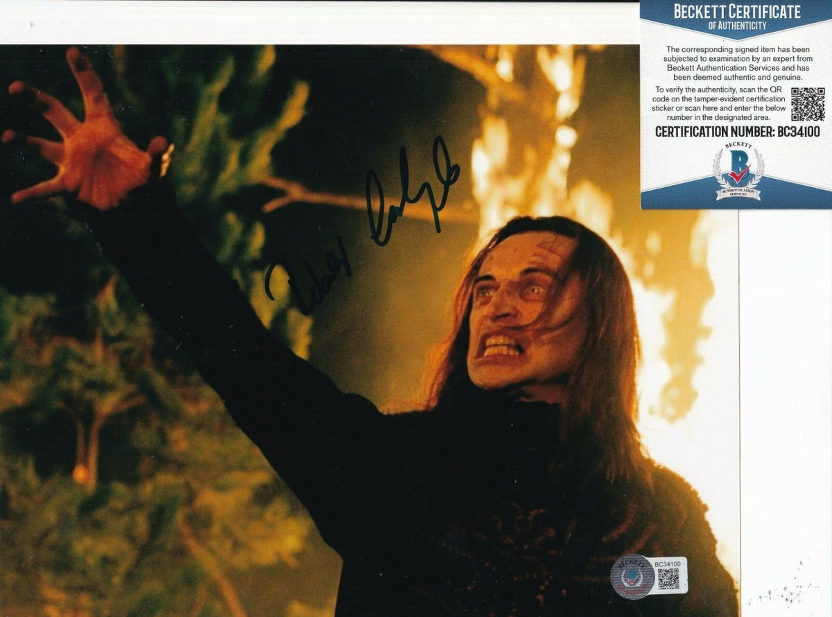 ROBERT CARLYLE signed (ERAGON) Durza Movie 8X10 photo BECKETT BAS BC34100