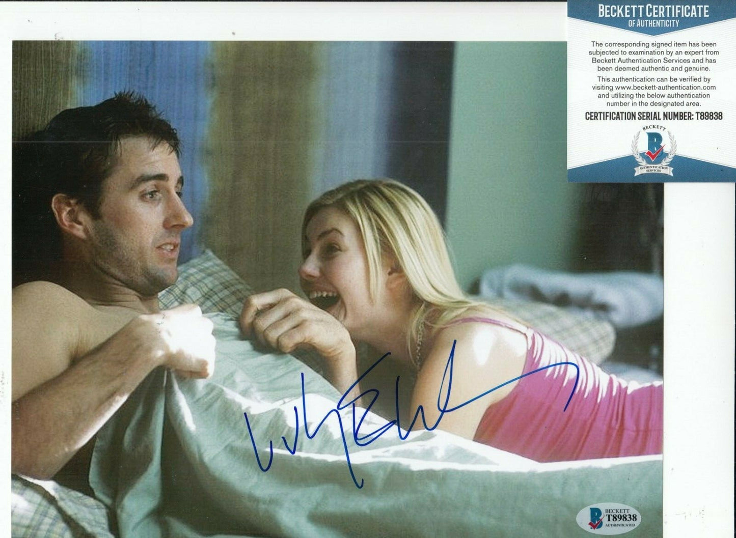 LUKE WILSON signed (OLD SCHOOL) Mitch Movie 8X10 photo BECKETT BAS T89838