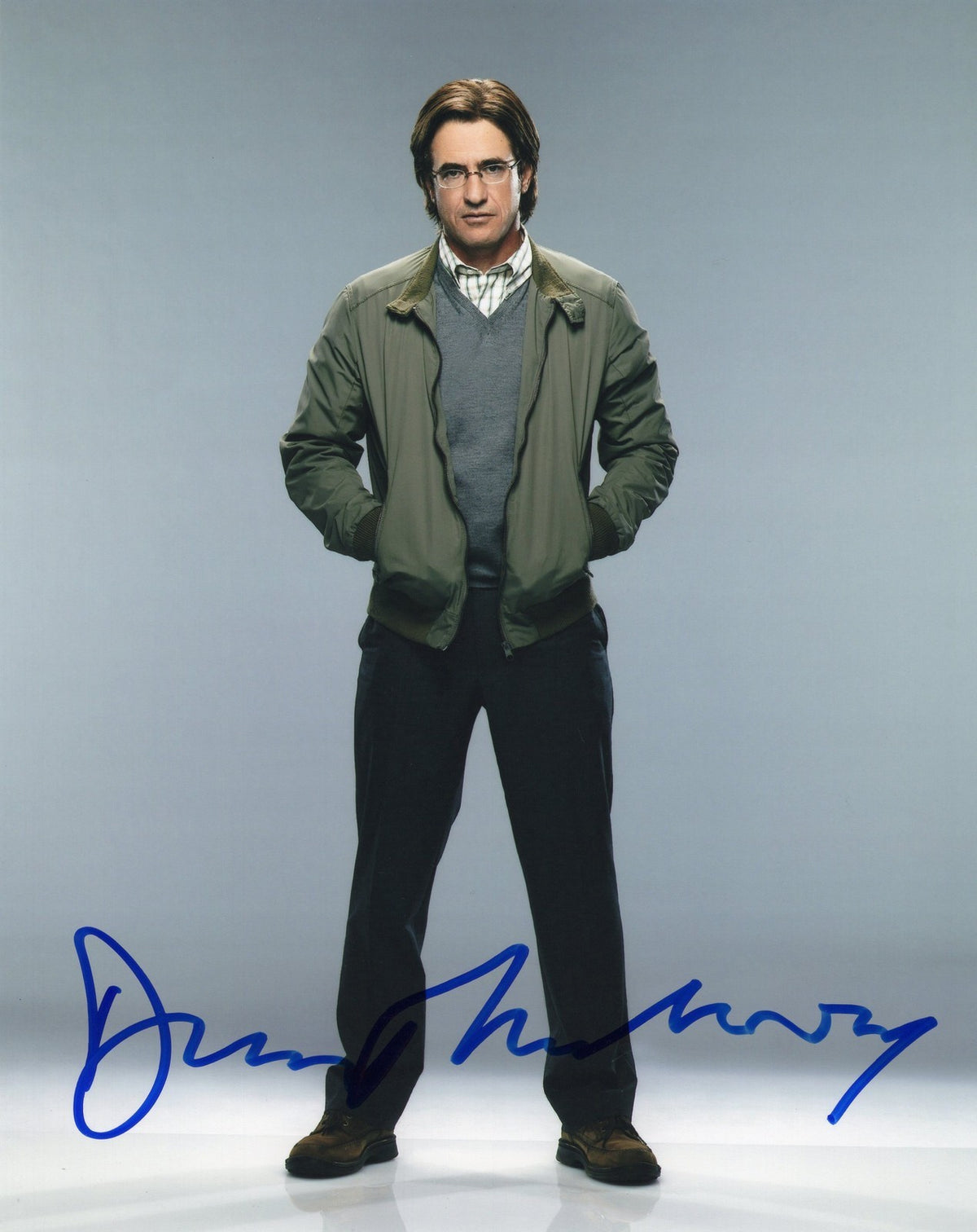 Dermot Mulroney Crisis Francis Gibson Signed 8x10 Photo w/COA