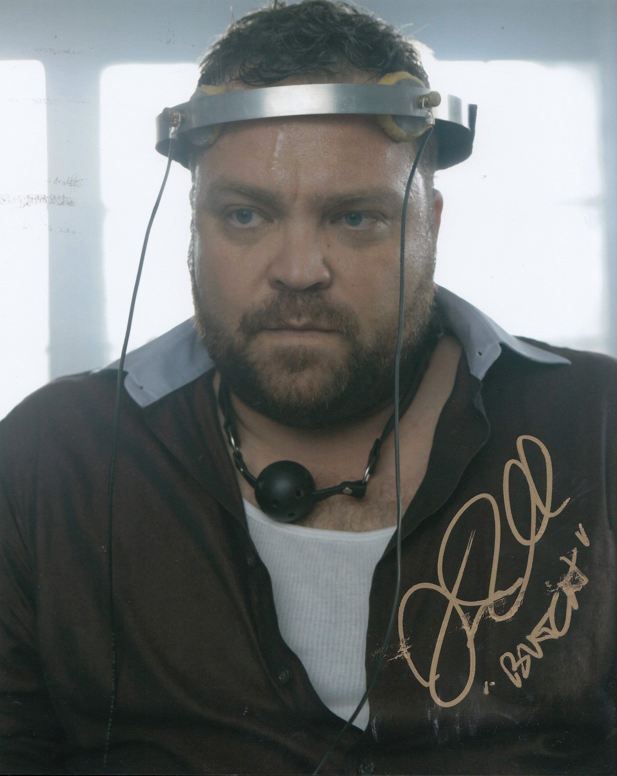 DREW POWELL signed *GOTHAM* BUTCH TV SHOW 8X10 photograph BATMAN W/COA #2