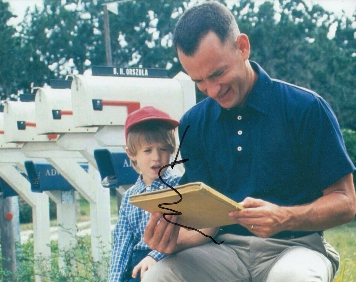HALEY JOEL OSMENT signed (FORREST GUMP) Movie 8X10 photo Forrest Junior W/COA #2