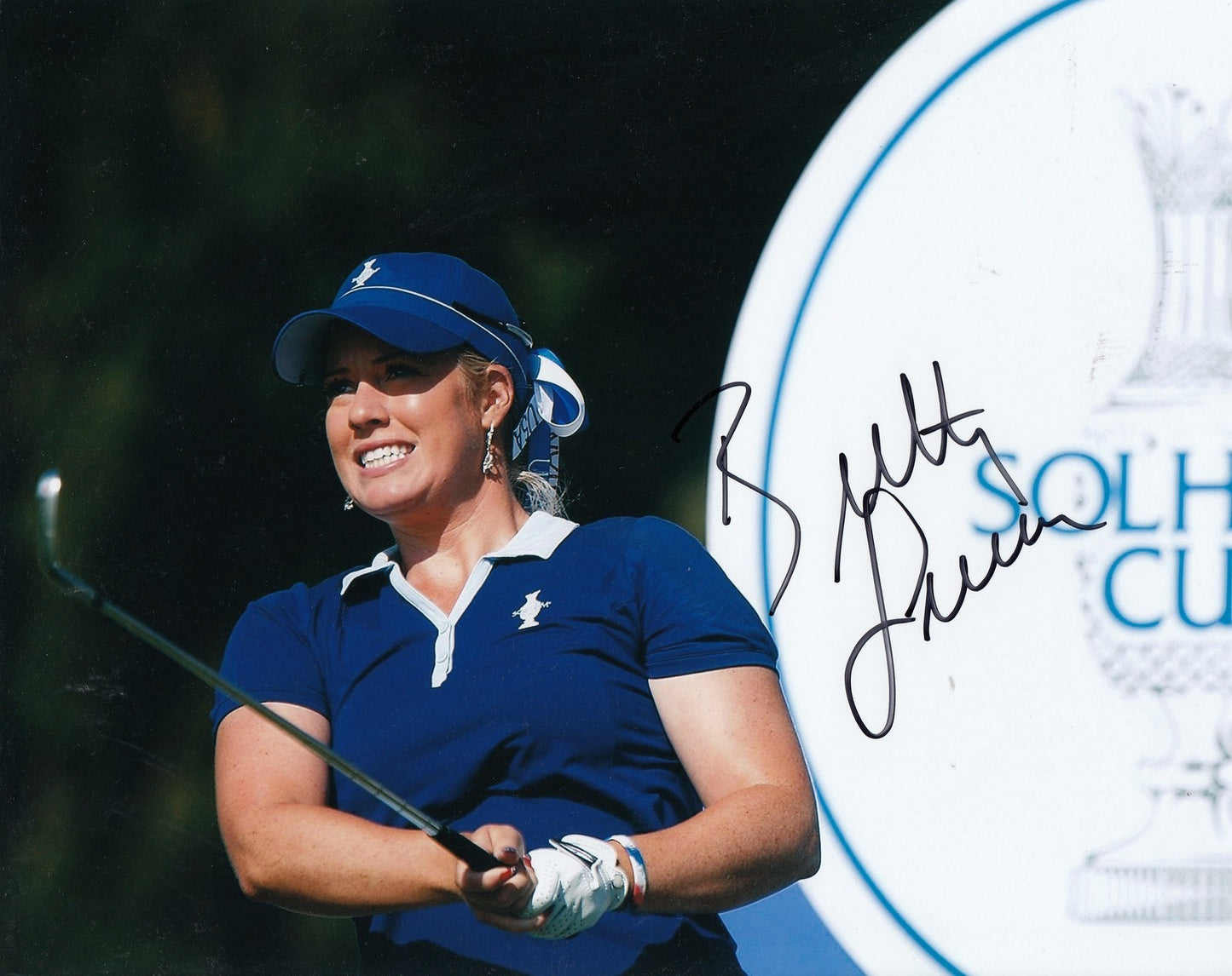 BRITTANY LINCICOME signed *LPGA* WOMEN'S GOLF 8X10 photo W/COA LONGEST DRIVE