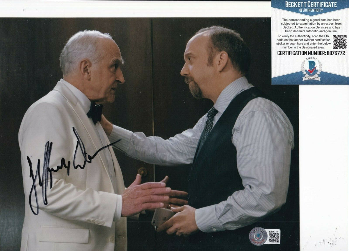JEFFREY DEMUNN signed (BILLIONS) Chuck Rhoades 8X10 BECKETT BAS BD76772
