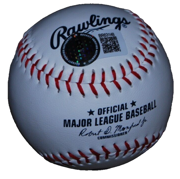 BRADEN MONTGOMERY signed (CHICAGO WHITE SOX) MLB logo baseball BECKETT BR63148