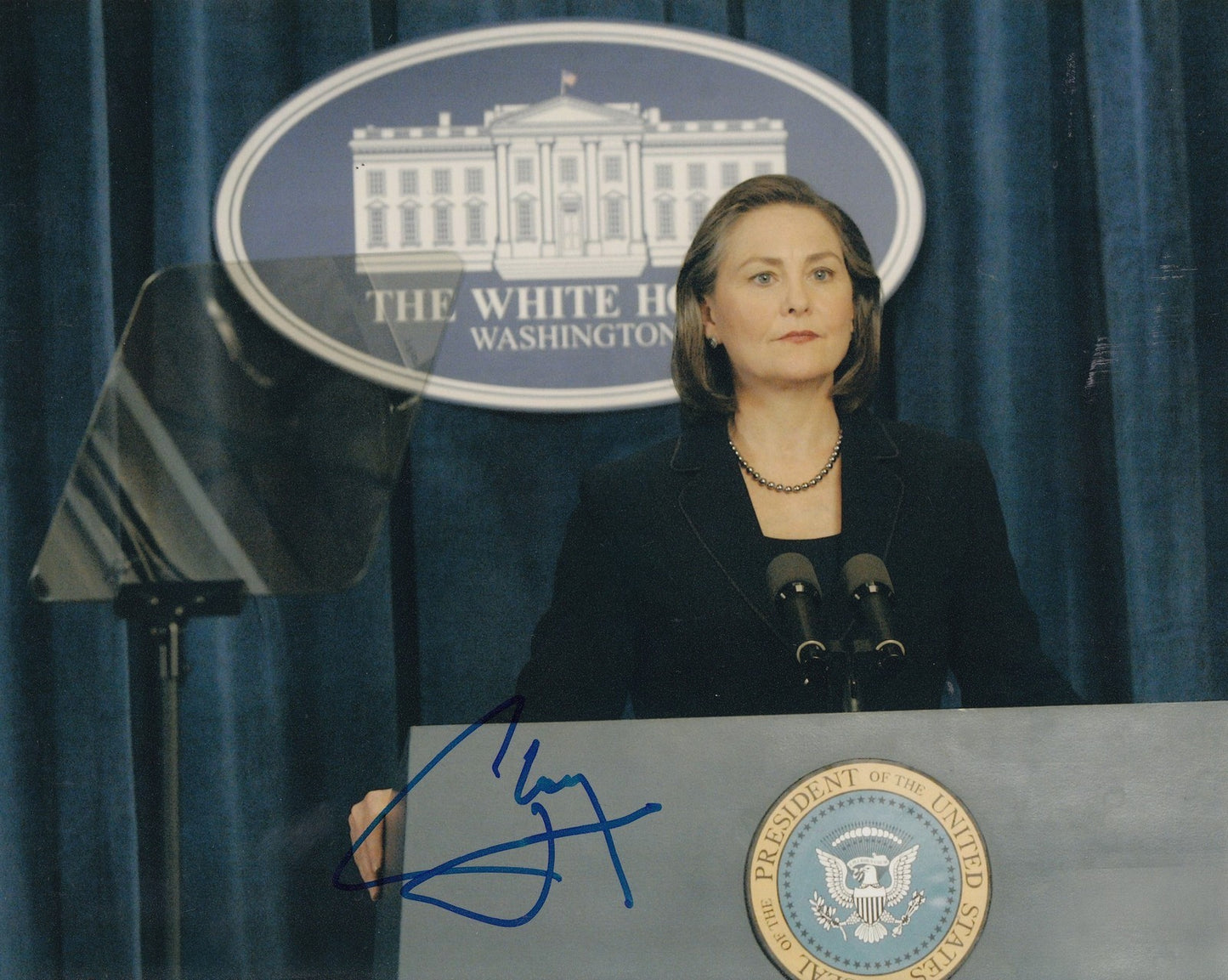 CHERRY JONES signed (24) 8X10 photo *President Allison Taylor* W/COA #2