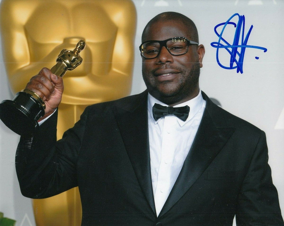 STEVE MCQUEEN signed (12 YEARS A SLAVE) Movie director 8X10 photo W/COA #1