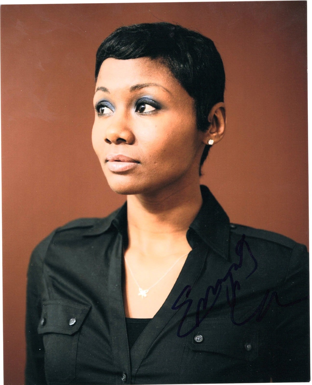 Emayatzy Corinealdi signed 8x10 Photograph w/COA Addicted Movie