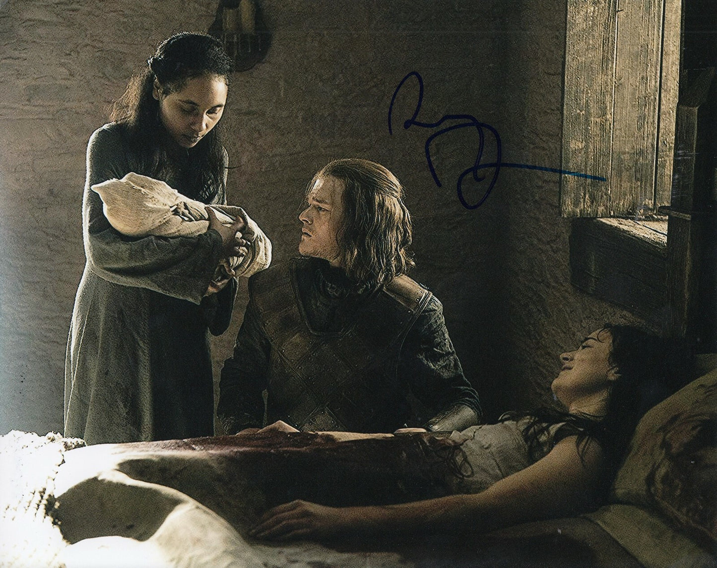 AISLING FRANCIOSI signed (GAME OF THRONES) GOT 8X10 photo *Lyanna Stark* W/COA A
