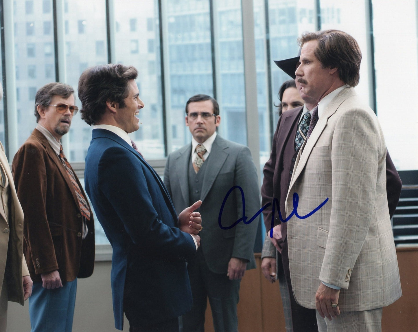 James Marsden Anchorman 2 The Legend Continues Signed 8x10 Photo w/COA