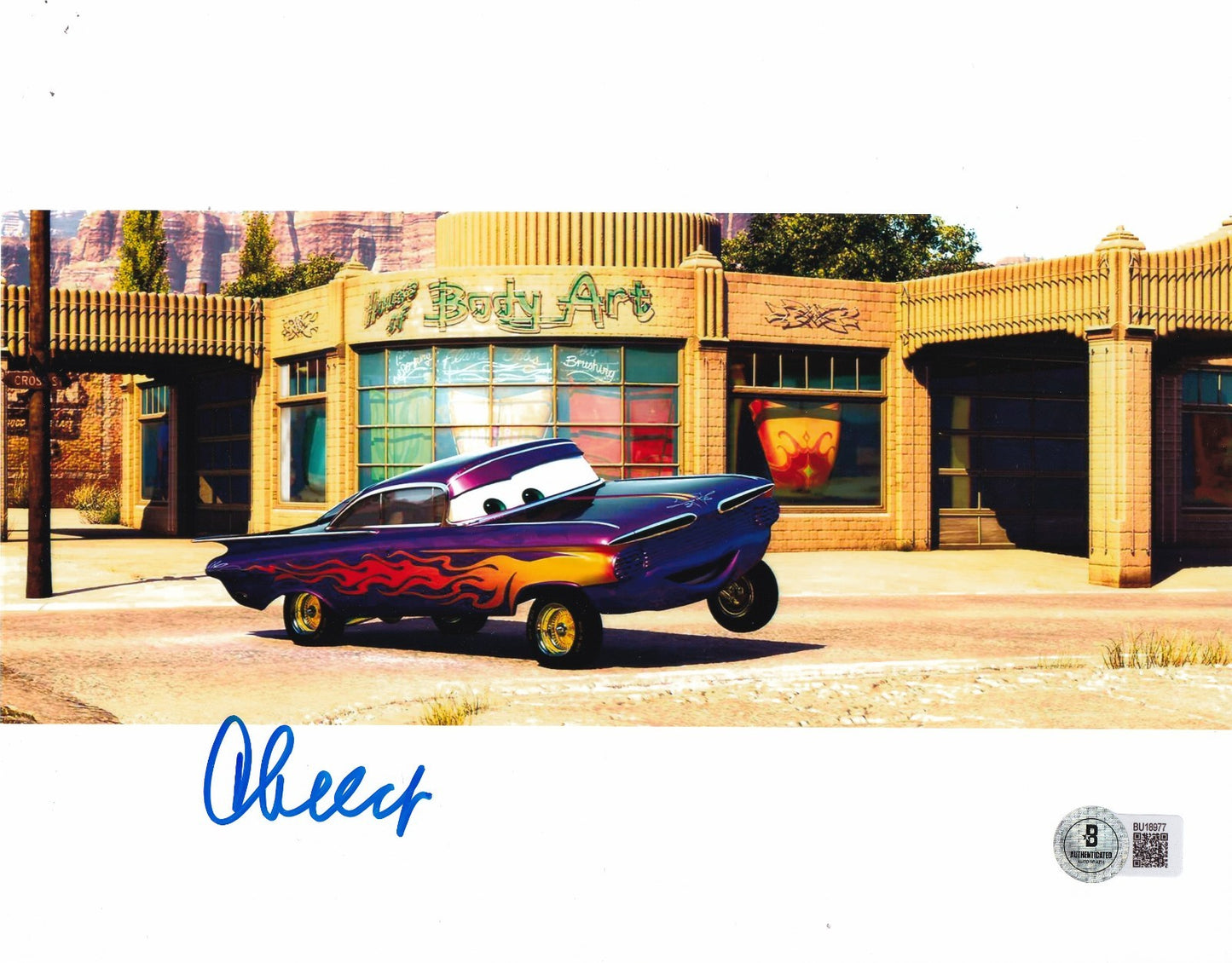 CHEECH MARIN signed (CARS) autographed Movie 8X10 photo *Ramone* BECKETT BU18976