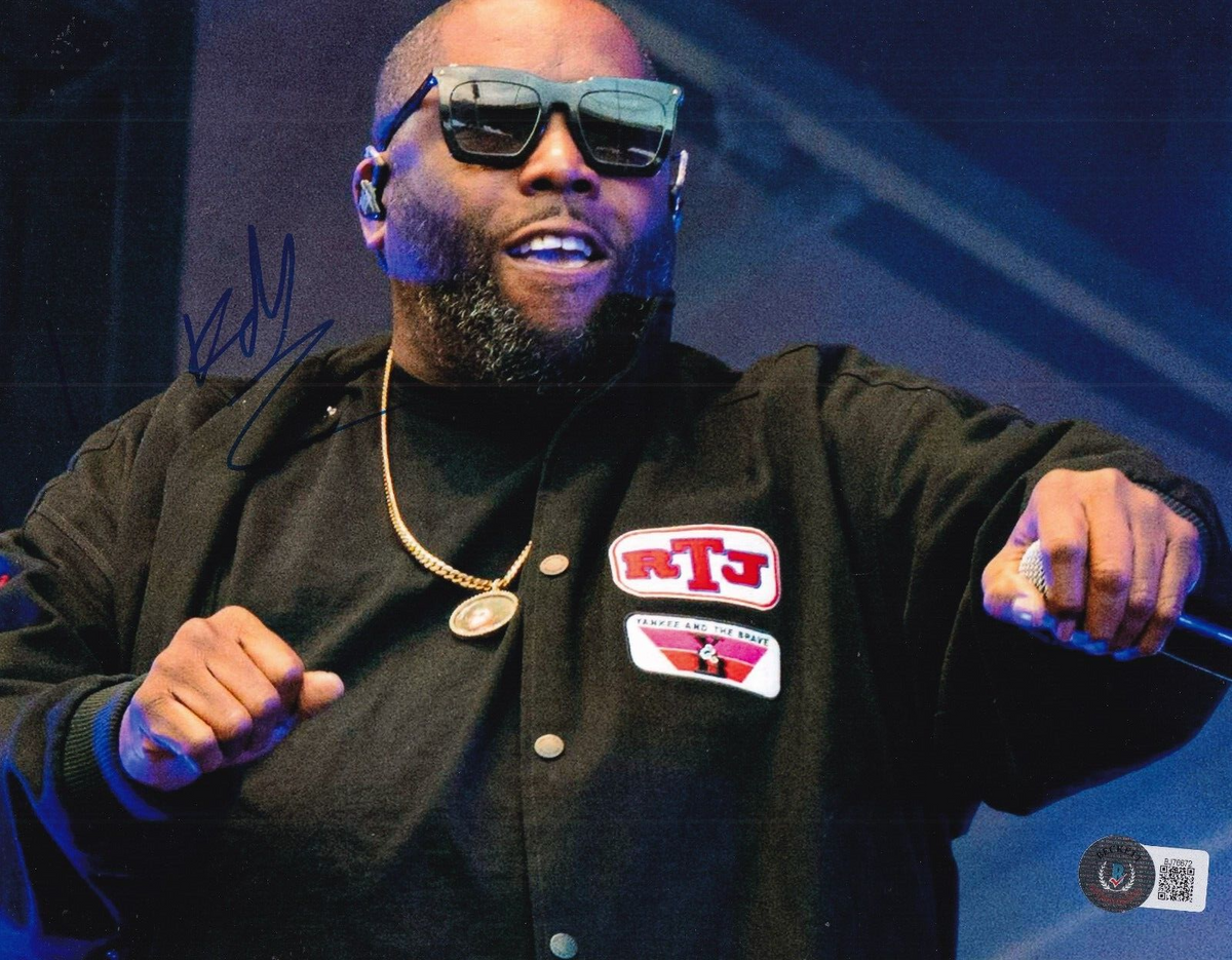 KILLER MIKE signed (DOWN BY THE LAW) RAPPER 8X10 photo BECKETT BAS BJ76672