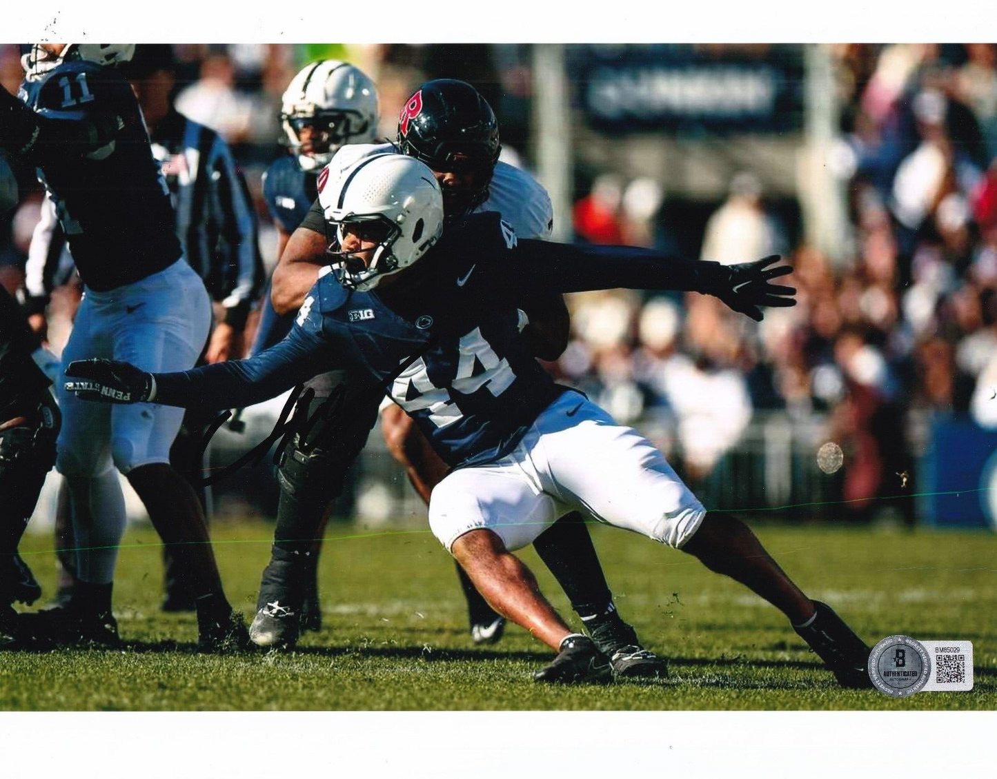 DEMEIOUN CHOP ROBINSON signed (PENN STATE NITTANY LIONS) 8X10 BECKETT BM85029