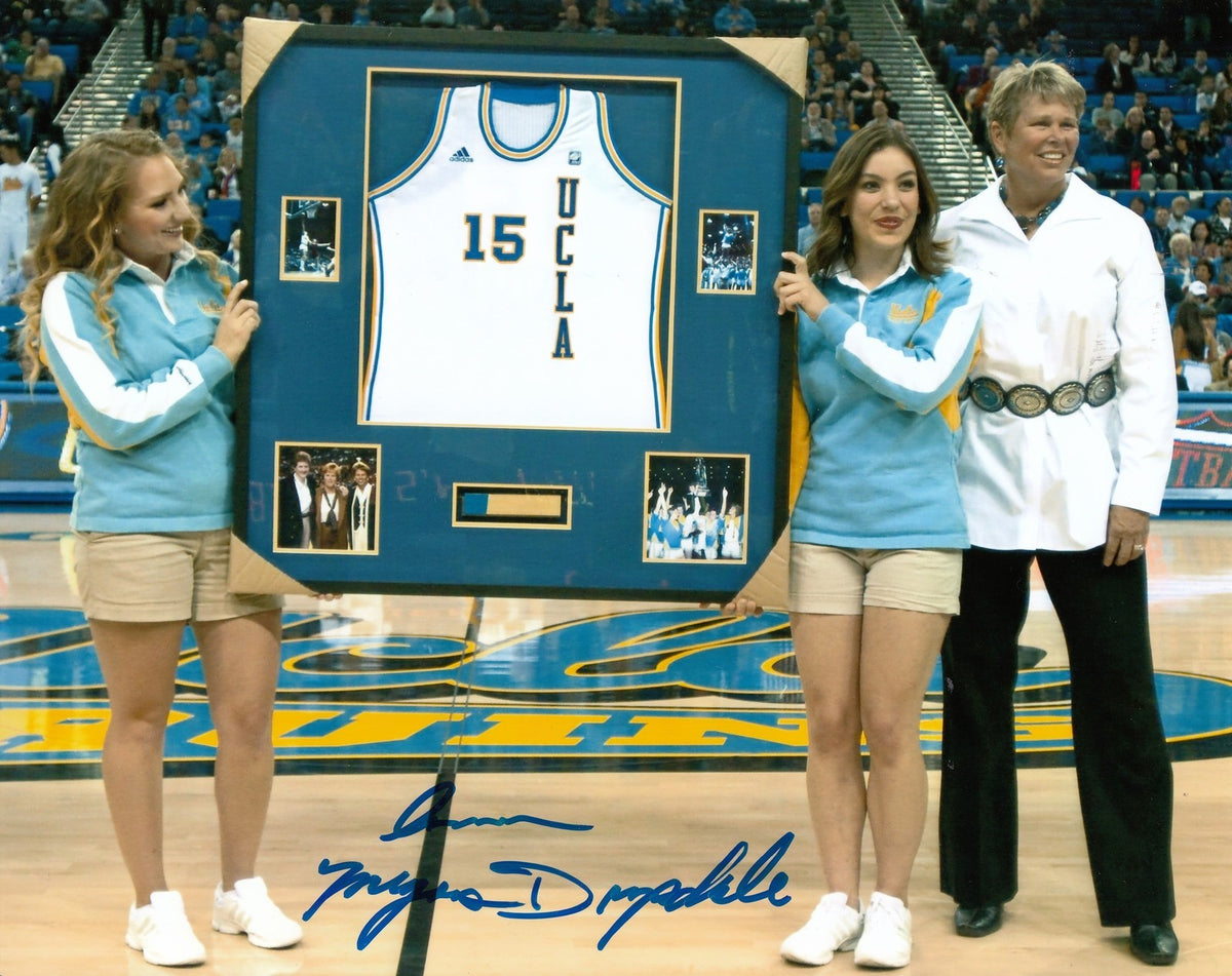 ANN MEYERS DRYSDALE signed (UCLA) Autographed Basketball 8X10 photo W/COA #2