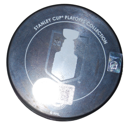 BRUCE CASSIDY signed (LAS VEGAS GOLDEN KNIGHTS) hockey puck BECKETT BAS AD27373