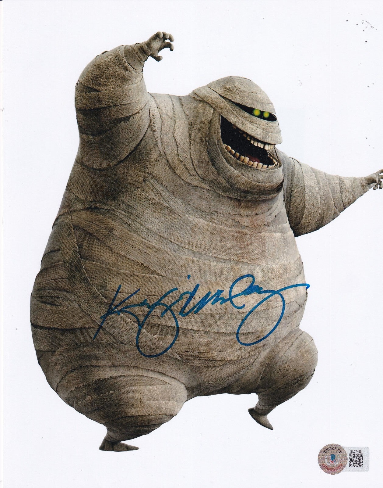 KEEGAN-MICHAEL KEY signed (HOTEL TRANSYLVANIA) Murray 8X10 photo BECKETT BL07455