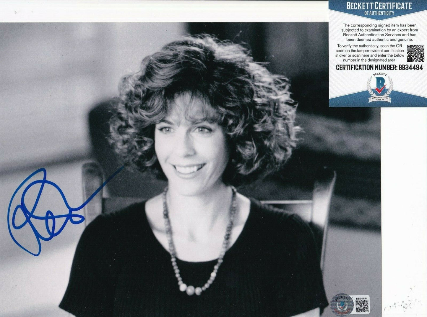 RITA WILSON singed (SLEEPLESS IN SEATTLE) movie 8X10 photo BECKETT BAS BB34494
