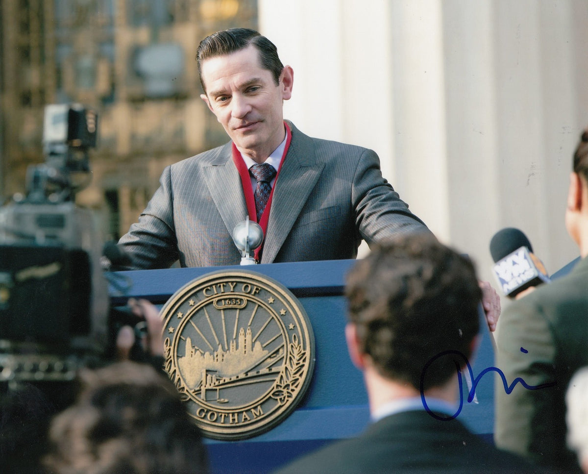 JAMES FRAIN signed (GOTHAM) 8X10 photo *THEO GALAVAN* (AZRAEL) W/COA #2