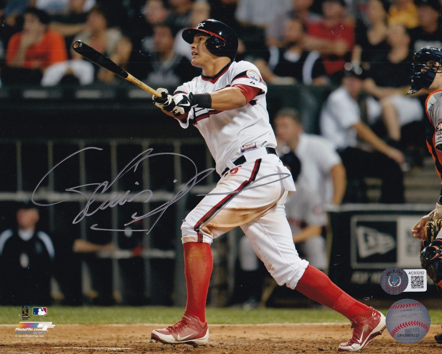 AVISAIL GARCIA signed (CHICAGO WHITE SOX) 8X10 photo BECKETT BAS AC93292